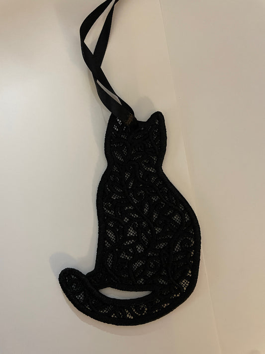 Black Cat Bookmark OR Ornament