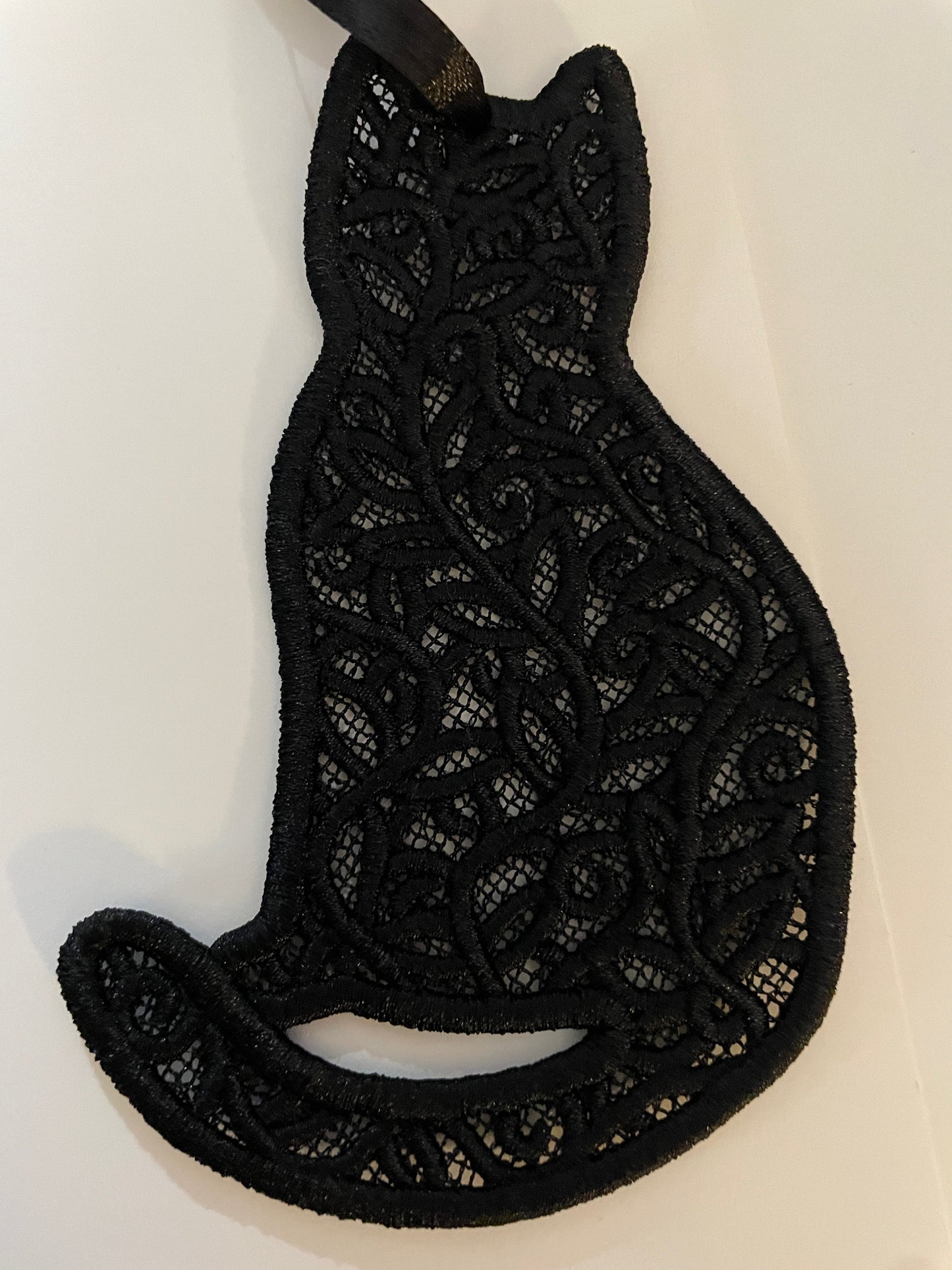 Black Cat Bookmark OR Ornament