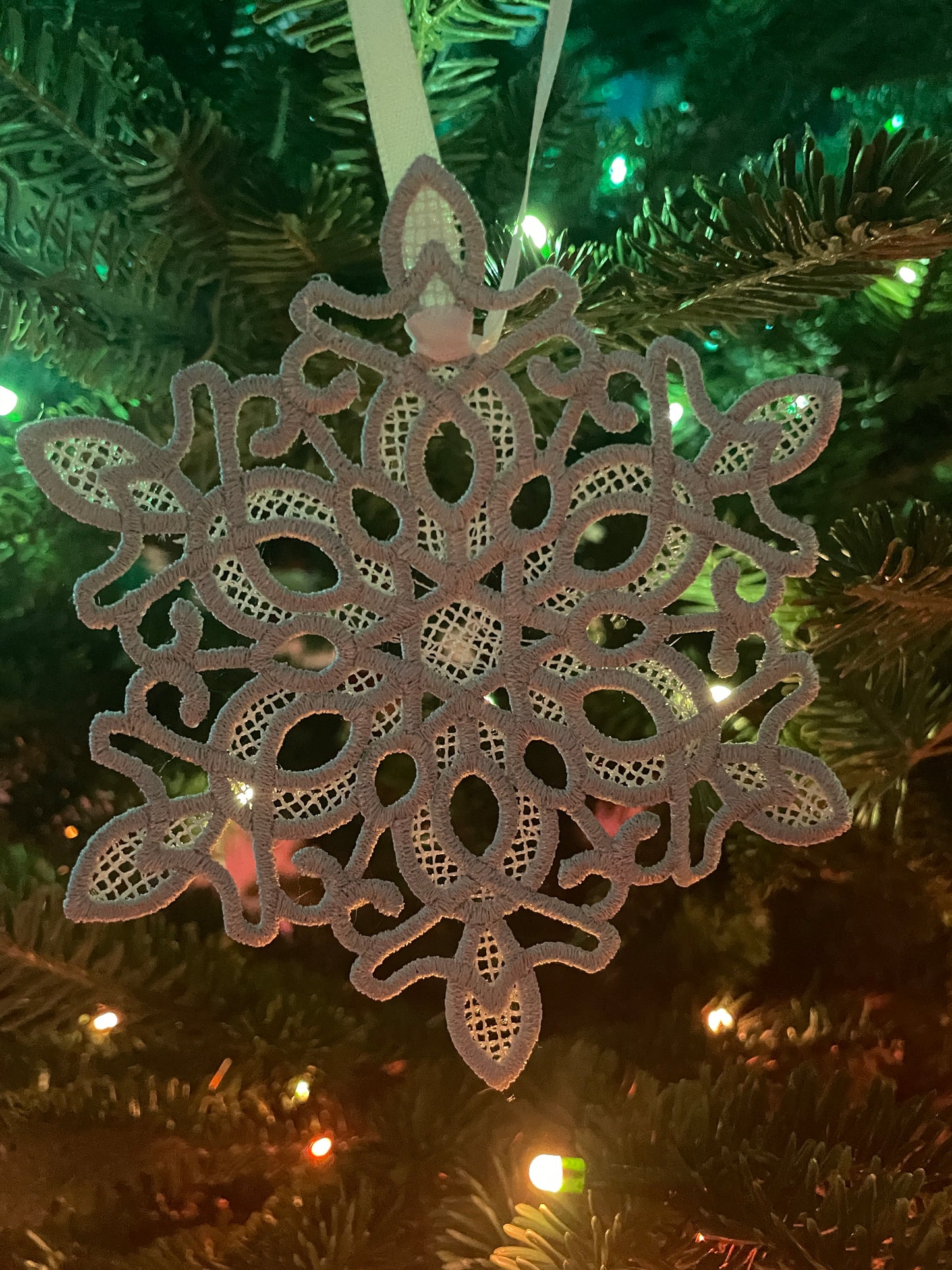 NEW! Enchanted Lace Snowflake Ornament