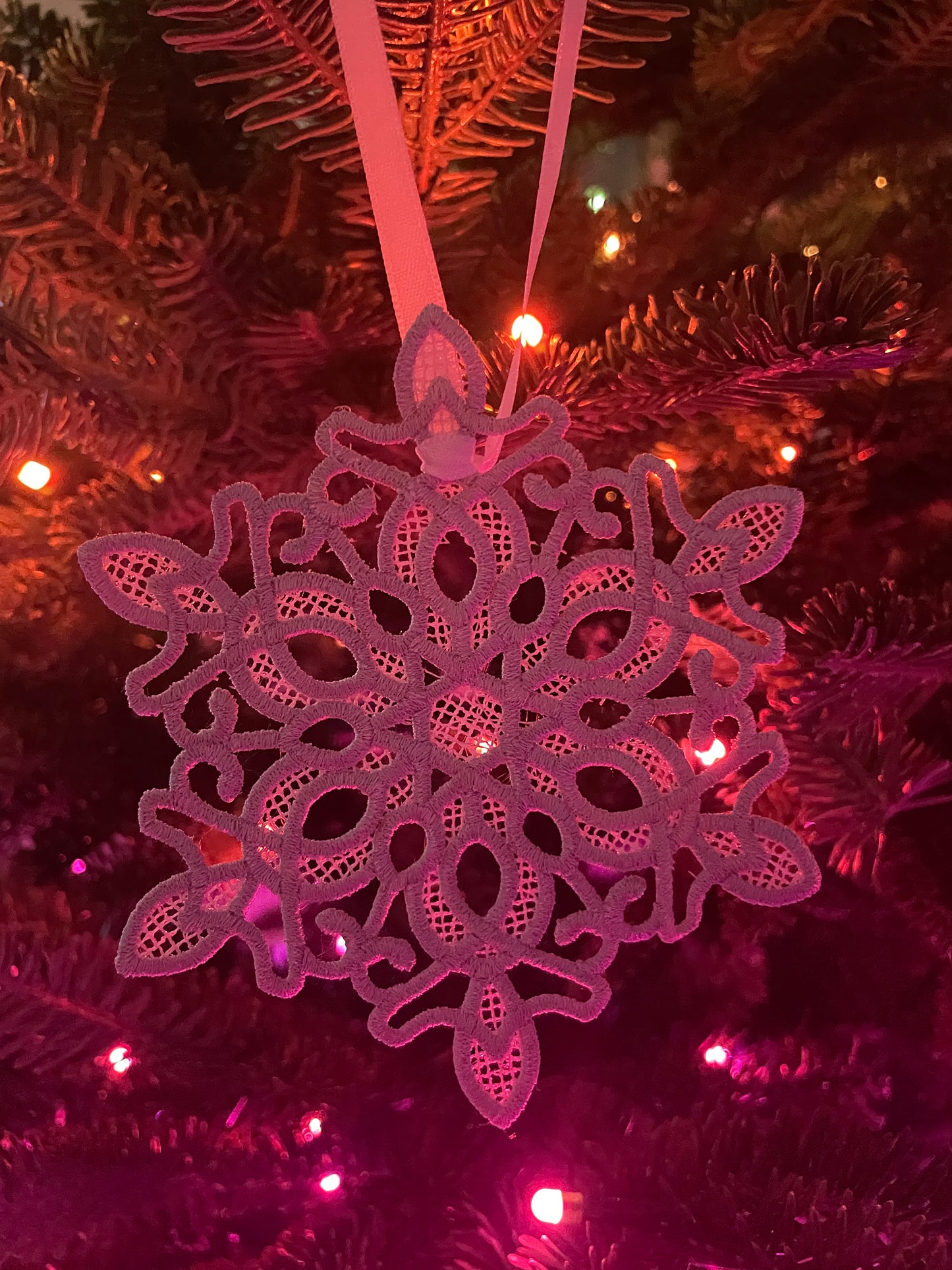 NEW! Enchanted Lace Snowflake Ornament