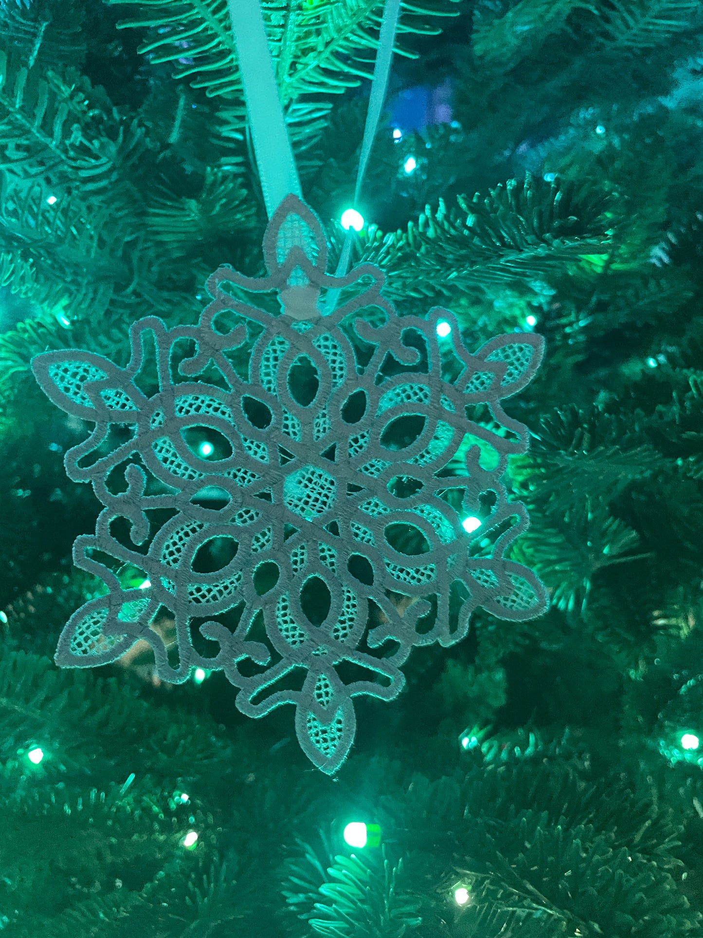 NEW! Enchanted Lace Snowflake Ornament