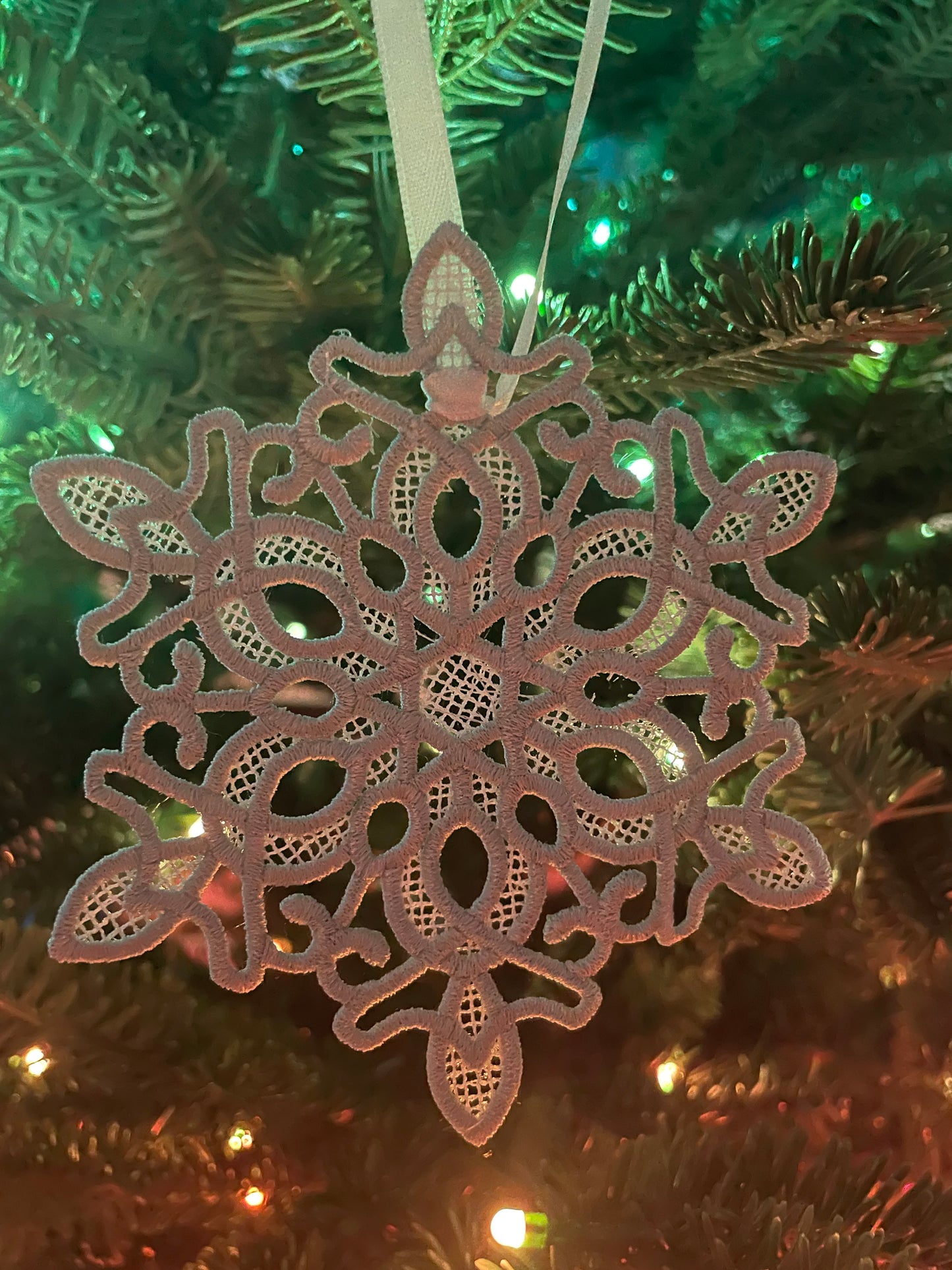 NEW! Enchanted Lace Snowflake Ornament