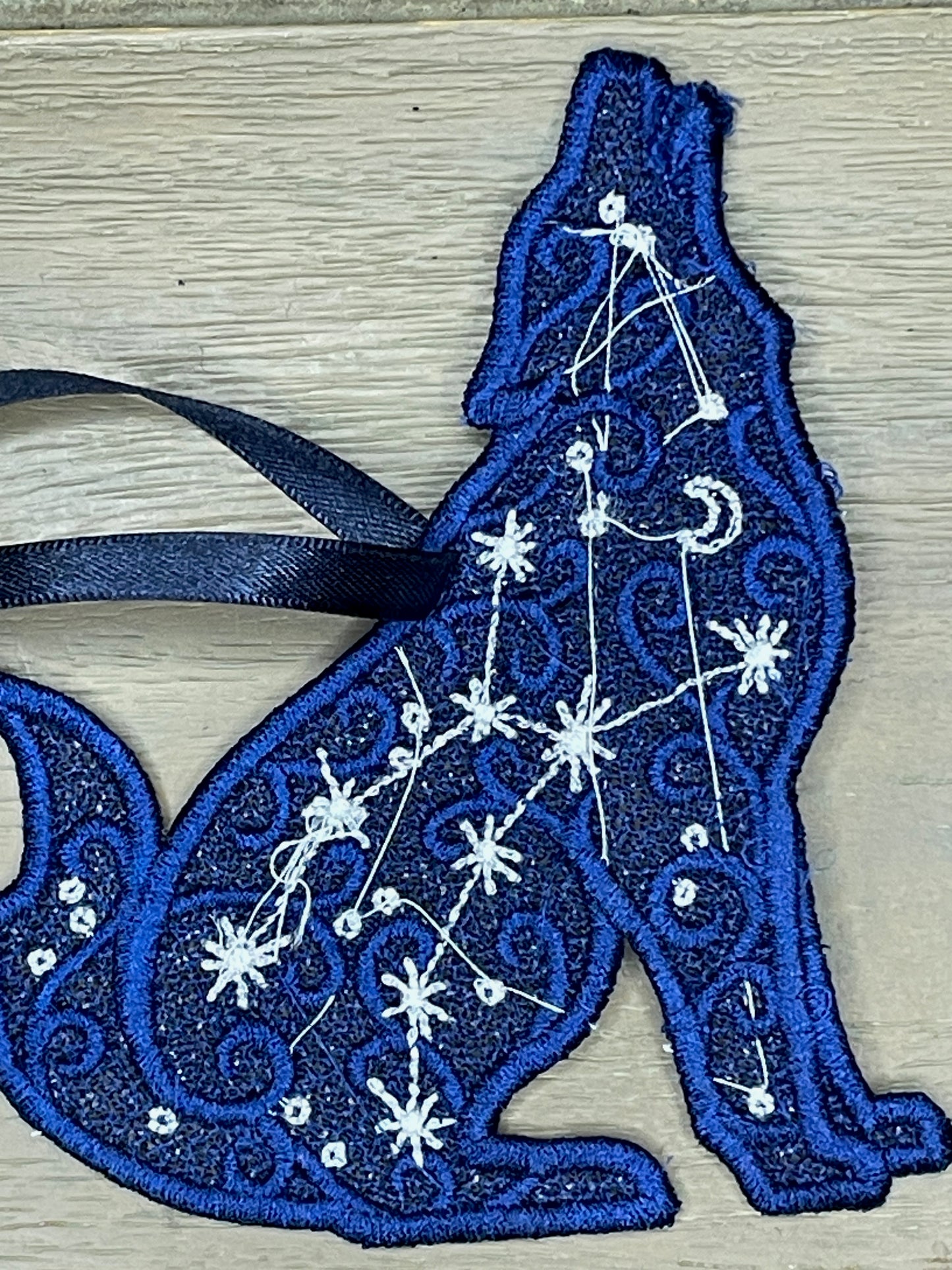 NEW! Constellation Wolf Ornament or Bookmark