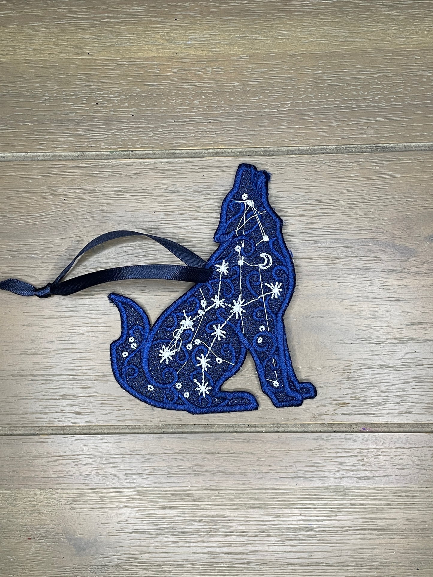 NEW! Constellation Wolf Ornament or Bookmark